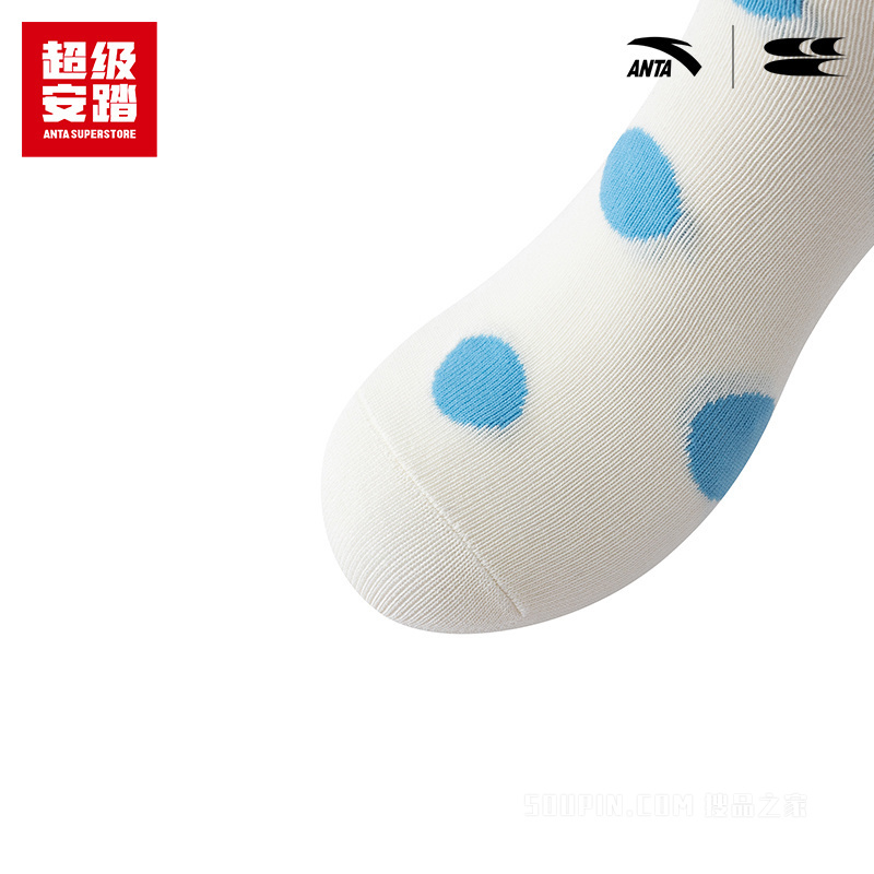 安踏小球运动系列CR男女同款平板长袜
