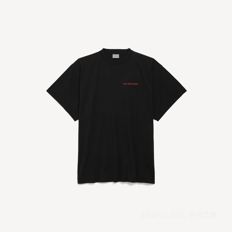 BALENCIAGA BACK超大版型T恤