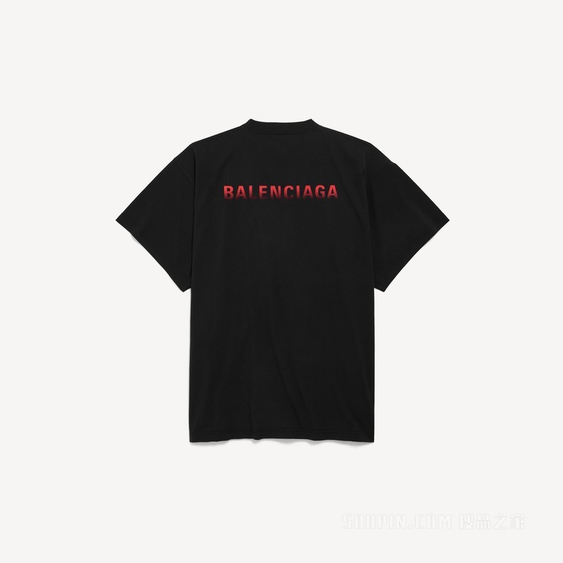 BALENCIAGA BACK超大版型T恤