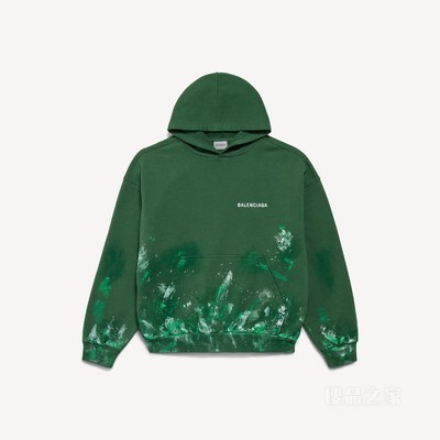PAINT SPLATTER中版型连帽卫衣