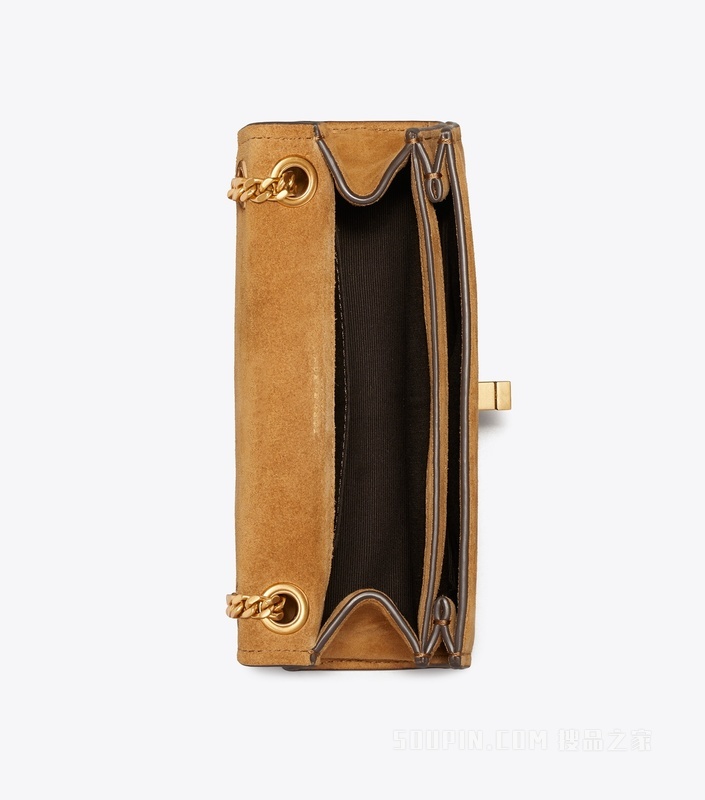 【新品】Kira Turnlock 迷你肩背包 烟草色