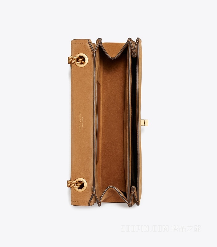 【新品】Kira Turnlock 肩背包 烟草色