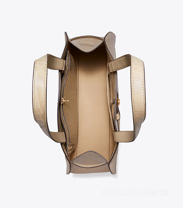 【新品】Romy 手提包 浅胡桃木色