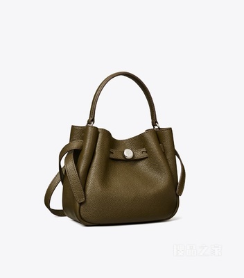 【新品】Romy 迷你水桶包 黛栎色