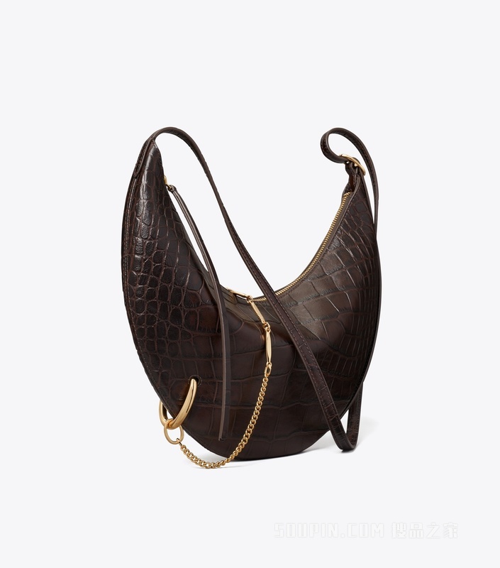 【新品】Pierced 光环系列斜挎包 深可可色