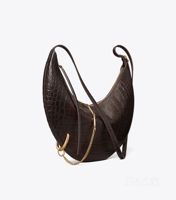【新品】Pierced 光环系列斜挎包 深可可色