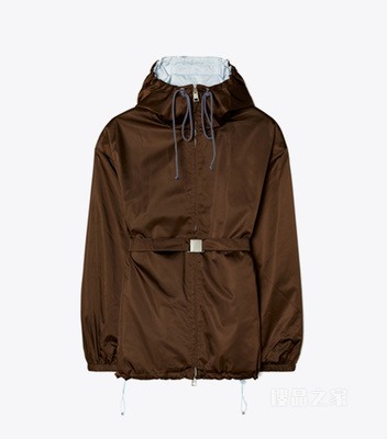 【新品】双面夹克 深咖啡色/灰雾色
