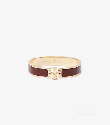 【新品】Icon 经典系列手镯 Tory 金/勃垦地红