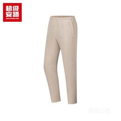 安踏跑训系列训练男子吸湿速干梭织运动长裤