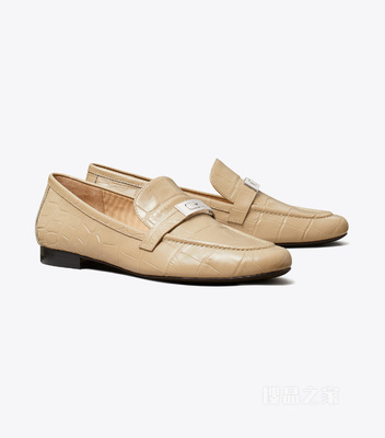 【新品】Lee 宽版乐福鞋 石灰色