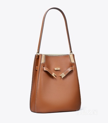 【新品】Lee Radziwill 水桶包 古旧棕