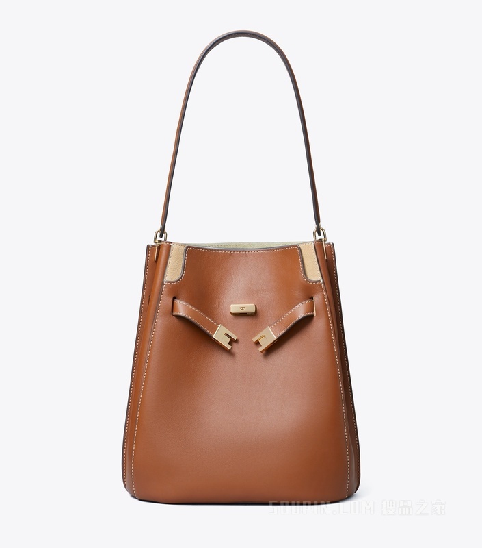 【新品】Lee Radziwill 水桶包 古旧棕