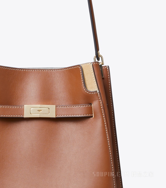 【新品】Lee Radziwill 水桶包 古旧棕