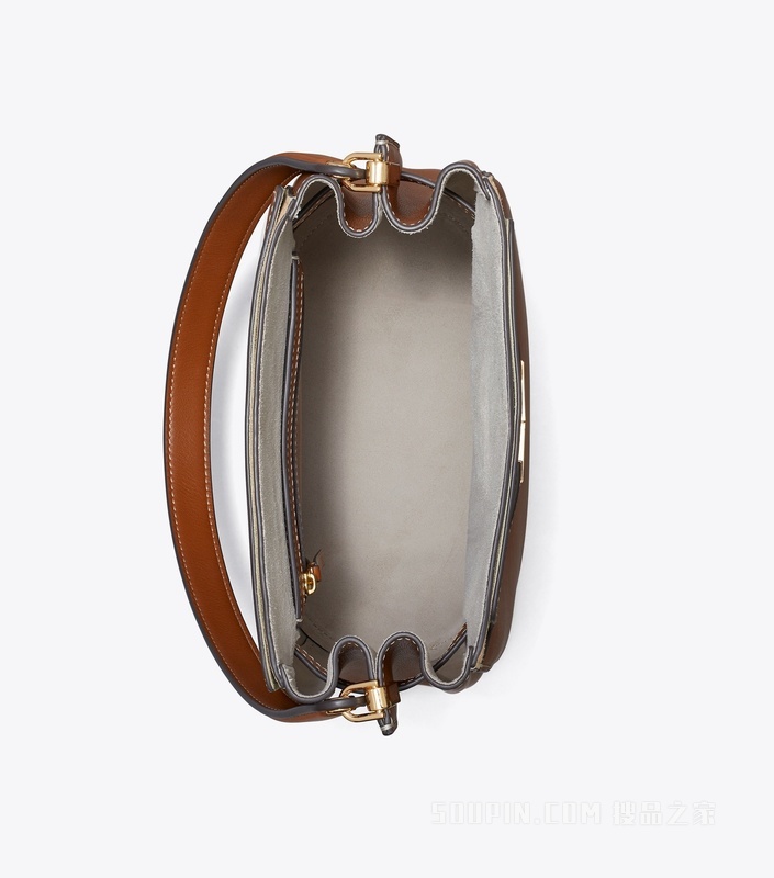 【新品】Lee Radziwill 水桶包 古旧棕