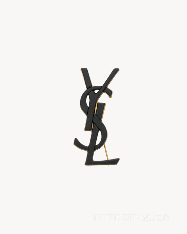 LE CASSANDRE皮革胸针