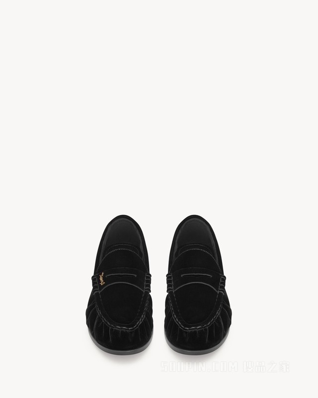 LE LOAFER柔软丝绒乐福鞋