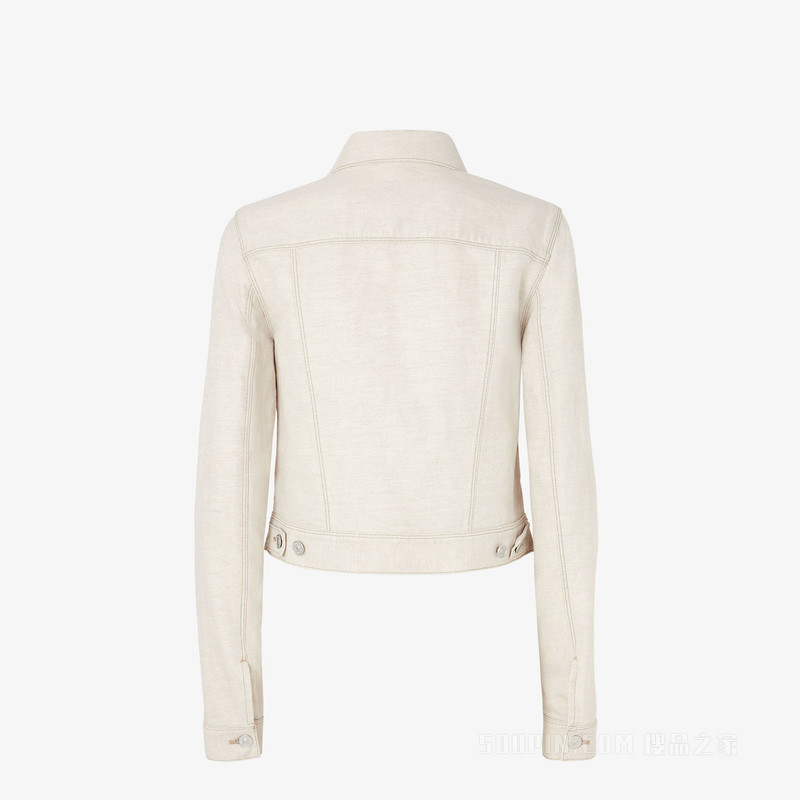 夹克 象牙色Selleria牛仔夹克