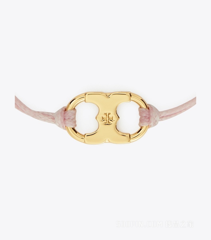【新品】“怀梦前行”手链 Tory 金/粉色