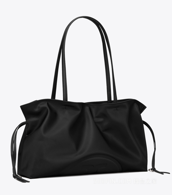 【新品】Ella 中号抽绳托特包 黑色