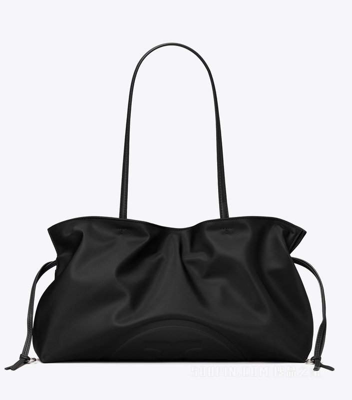 【新品】Ella 中号抽绳托特包 黑色