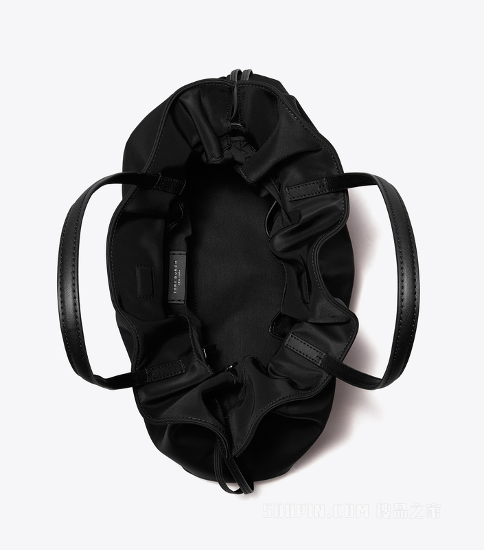 【新品】Ella 中号抽绳托特包 黑色
