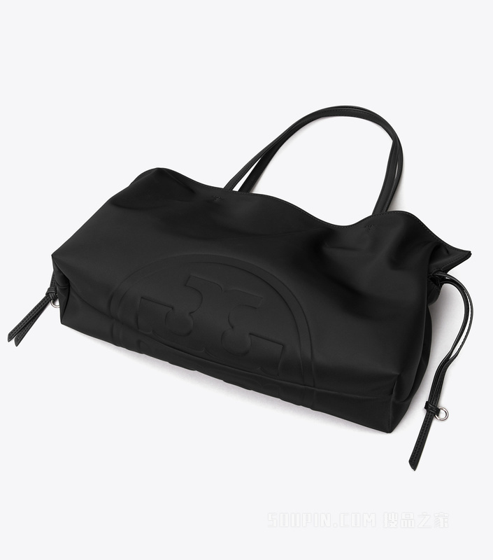 【新品】Ella 中号抽绳托特包 黑色