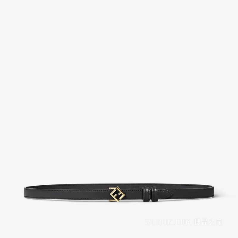 FF Diamonds腰带 黑色皮革腰带