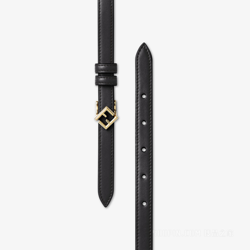 FF Diamonds腰带 黑色皮革腰带