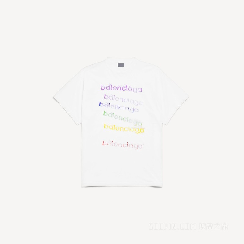 DIY MESSY MULTICOLOR超大版型T恤