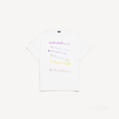DIY MESSY MULTICOLOR超大版型T恤
