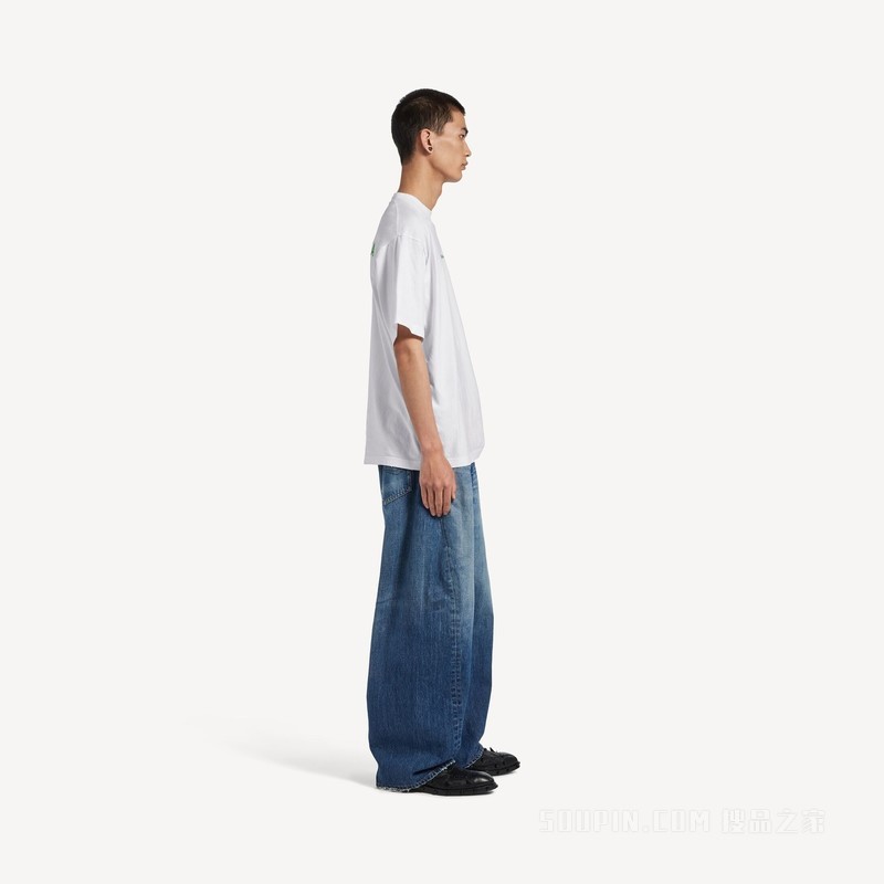 BALENCIAGA BACK中版型T恤