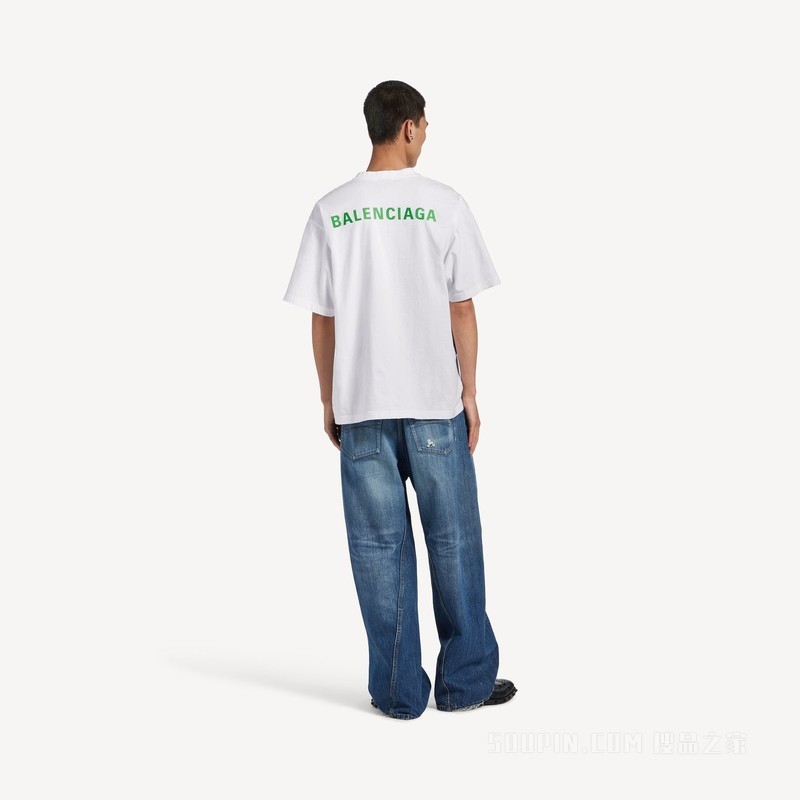 BALENCIAGA BACK中版型T恤