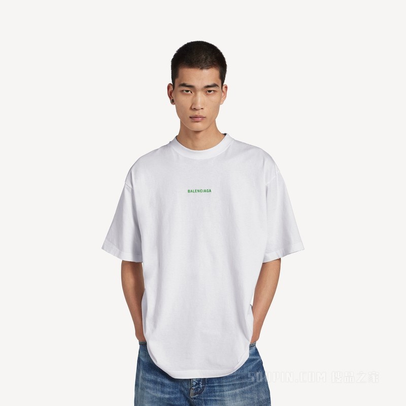 BALENCIAGA BACK中版型T恤