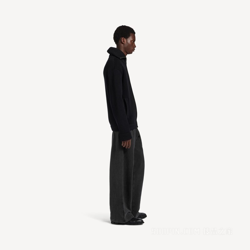 BALENCIAGA BACK超大版型宽松运动裤