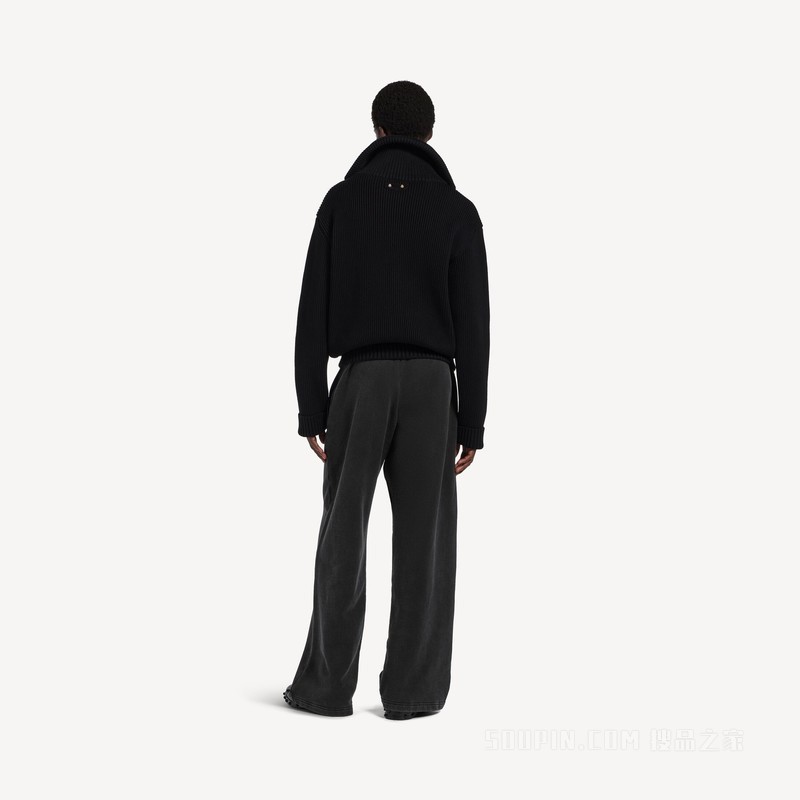 BALENCIAGA BACK超大版型宽松运动裤