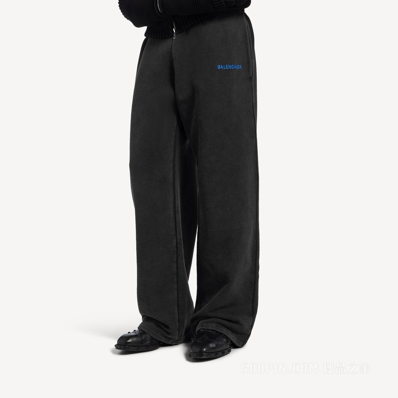 BALENCIAGA BACK超大版型宽松运动裤