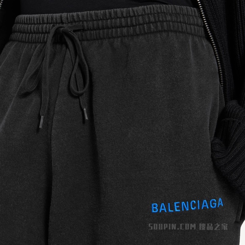 BALENCIAGA BACK超大版型宽松运动裤