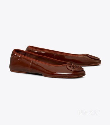【新品】Reva 旅行芭蕾平底鞋 流焰红