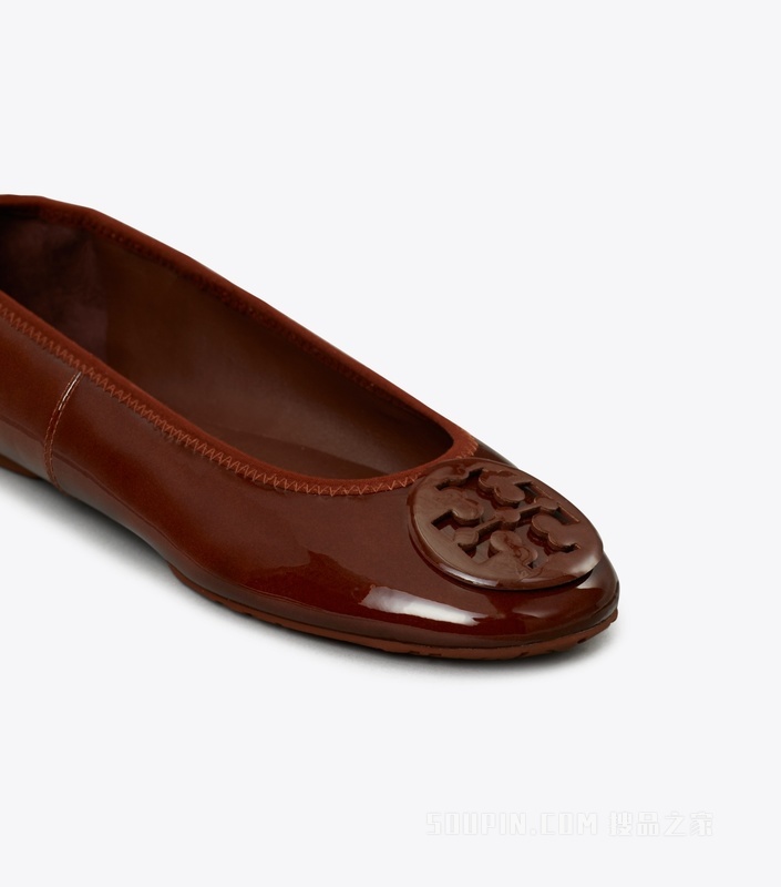 【新品】Reva 旅行芭蕾平底鞋 流焰红