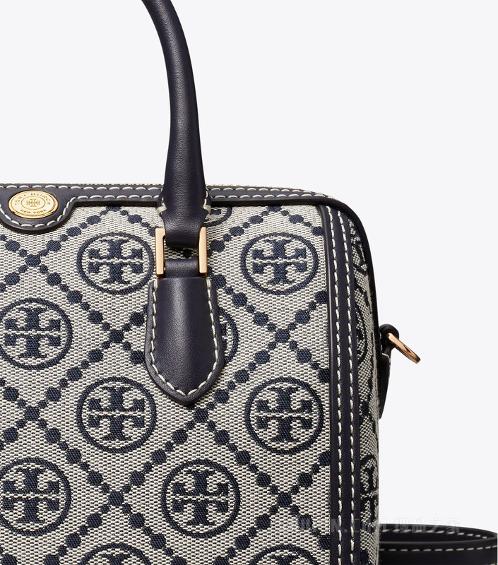 【新品】T Monogram 迷你酒桶包 Tory 海军蓝