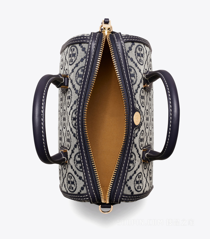 【新品】T Monogram 迷你酒桶包 Tory 海军蓝