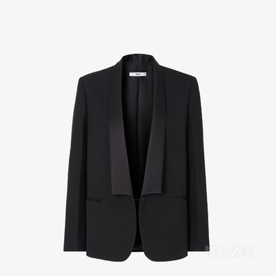 夹克 黑色Grain de Poudre休闲西装