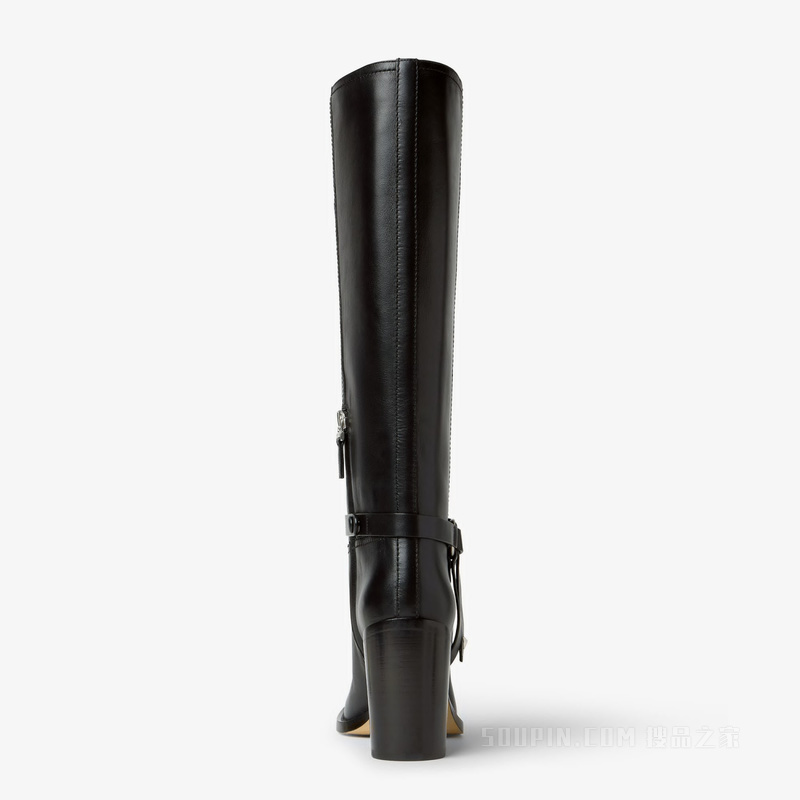 FENDI Dressage 黑色皮靴