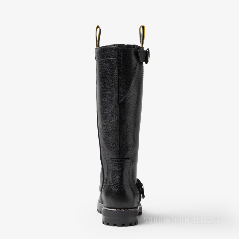 FENDI Commando 黑色皮靴
