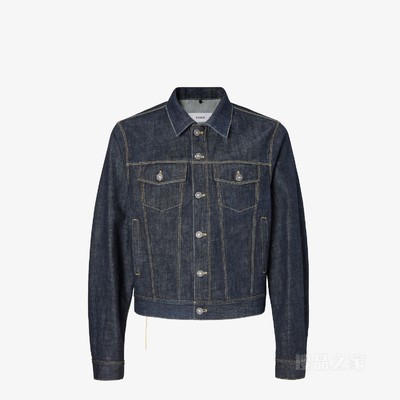 牛仔夹克 海军蓝牛仔面料夹克