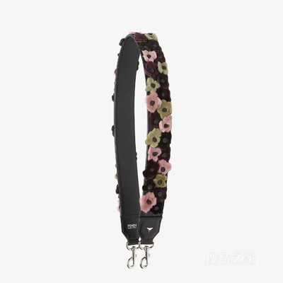 Strap You 黑色皮革肩带