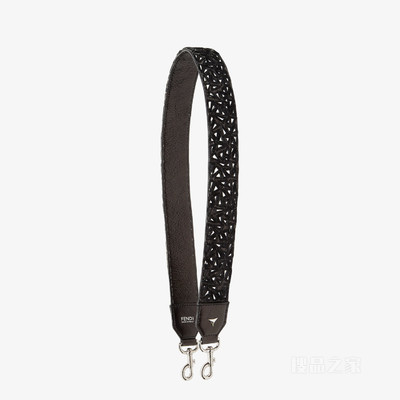 Strap You 黑色皮革肩带