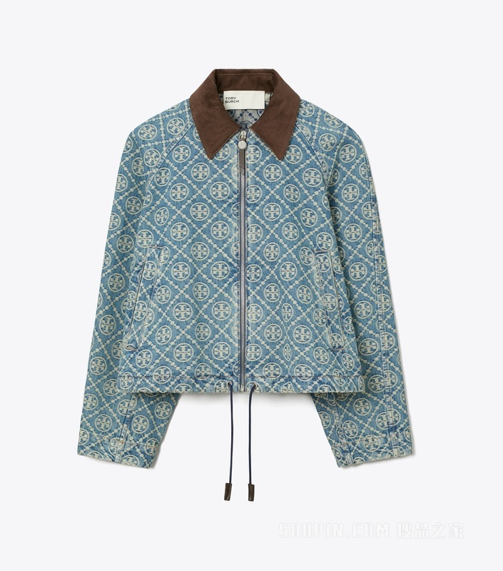 【新品】牛仔飞行员夹克 复古水洗色