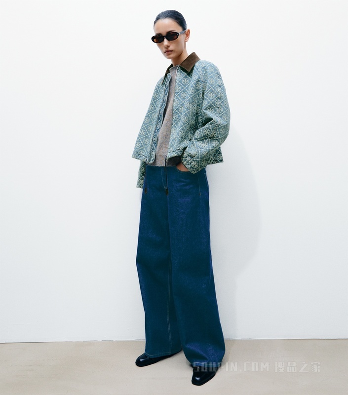 【新品】牛仔飞行员夹克 复古水洗色