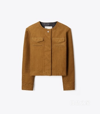 【新品】灯芯绒夹克 赤陶色